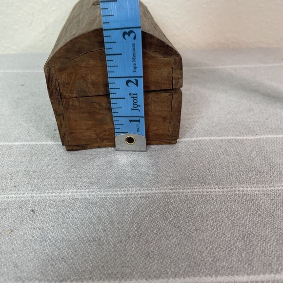 Vintage JCS Co Hand Carved Wood Elephant Napkin Rings Set Of 6 With Wooden Box - Picture 5 of 16